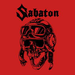 Свитшот хлопковый мужской Sabaton, цвет: красный — фото 2