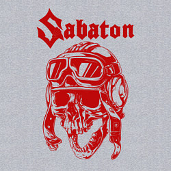 Свитшот хлопковый мужской Sabaton, цвет: меланж — фото 2