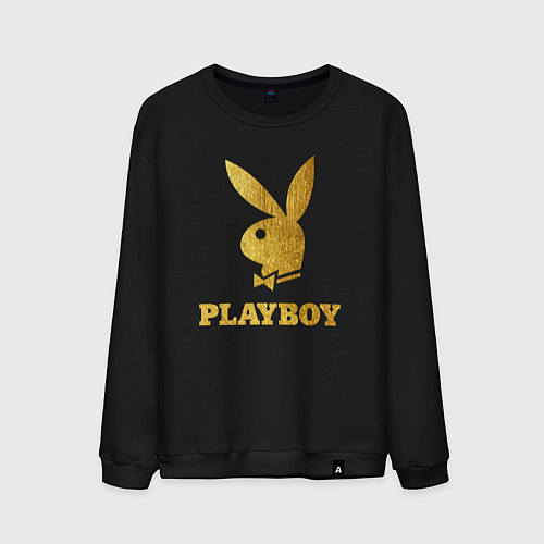 Мужской свитшот PLAYBOY GOLD / Черный – фото 1
