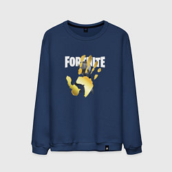 Свитшот хлопковый мужской Fortnite, цвет: тёмно-синий