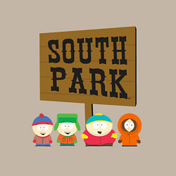 Свитшот хлопковый мужской South Park, цвет: миндальный — фото 2