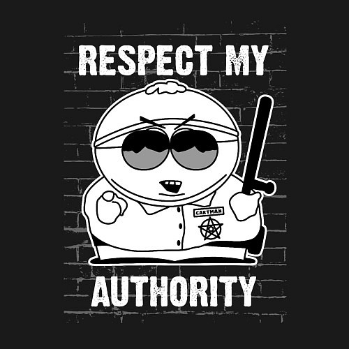 Мужской свитшот South Park, Эрик Картман / Черный – фото 3