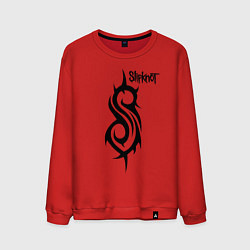 Свитшот хлопковый мужской SLIPKNOT, цвет: красный