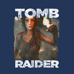 Свитшот хлопковый мужской TOMB RAIDER, цвет: тёмно-синий — фото 2