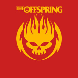 Свитшот хлопковый мужской THE OFFSPRING, цвет: красный — фото 2