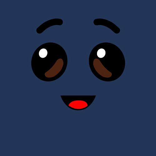 Мужской свитшот ЛИЦО БАНАНА ИЗ FORTNITE / Тёмно-синий – фото 3