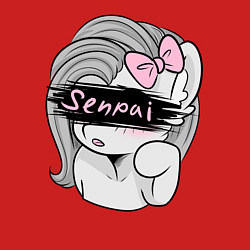 Свитшот хлопковый мужской Senpai, цвет: красный — фото 2