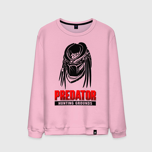 Мужской свитшот PREDATOR: HUNTING GROUNDS / Светло-розовый – фото 1