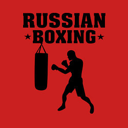 Свитшот хлопковый мужской Russian Boxing, цвет: красный — фото 2