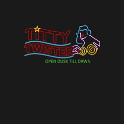 Свитшот хлопковый мужской Titty Twister, цвет: черный — фото 2