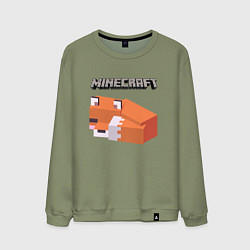 Свитшот хлопковый мужской MINERCRAFT, цвет: авокадо