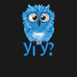 Свитшот хлопковый мужской Сова, цвет: черный — фото 2