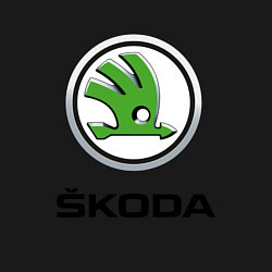 Свитшот хлопковый мужской SKODA, цвет: черный — фото 2