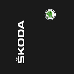Свитшот хлопковый мужской SKODA, цвет: черный — фото 2