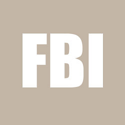 Свитшот хлопковый мужской FBI, цвет: миндальный — фото 2