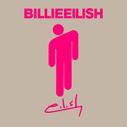 Свитшот хлопковый мужской BILLIE EILISH, цвет: миндальный — фото 2