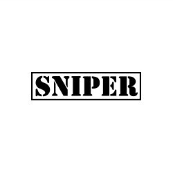 Свитшот хлопковый мужской Sniper, цвет: белый — фото 2