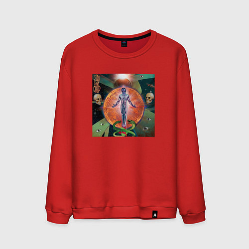 Мужской свитшот GONE Fludd VOODOO CHILD / Красный – фото 1