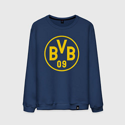 Свитшот хлопковый мужской BORUSSIA, цвет: тёмно-синий