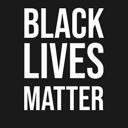 Свитшот хлопковый мужской BLACK LIVES MATTER, цвет: черный — фото 2