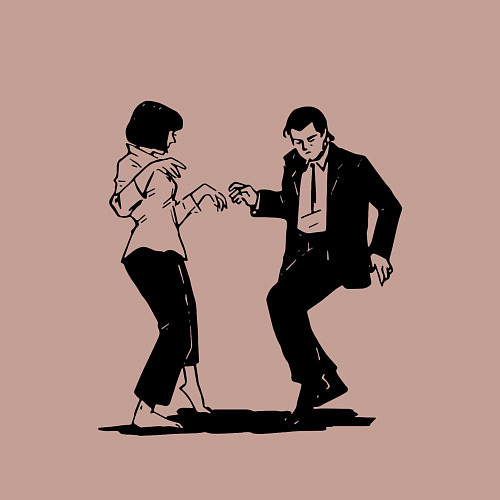 Мужской свитшот Грязные танцы Z / Пыльно-розовый – фото 3