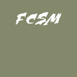 Свитшот хлопковый мужской FCSM, цвет: авокадо — фото 2