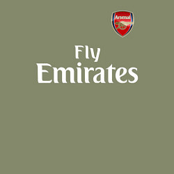 Свитшот хлопковый мужской ARSENAL, цвет: авокадо — фото 2