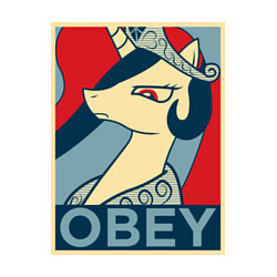Свитшот хлопковый мужской Trixie OBEY, цвет: белый — фото 2