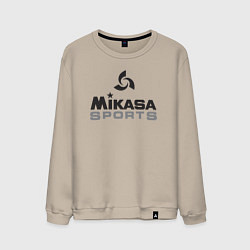 Свитшот хлопковый мужской MIKASA SPORTS, цвет: миндальный