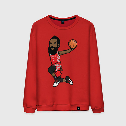 Мужской свитшот James Harden / Красный – фото 1