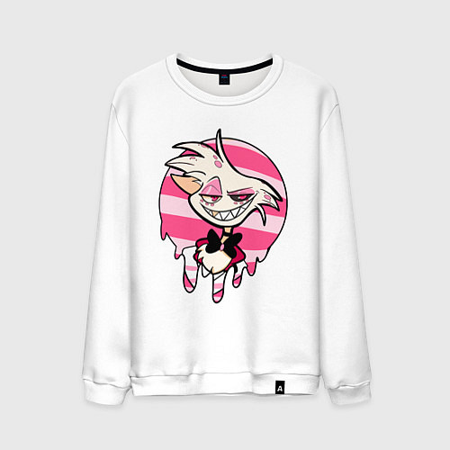 Мужской свитшот ОТЕЛЬ ХАЗБИН / Белый – фото 1