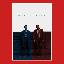 Свитшот хлопковый мужской Охотники за разумом, цвет: красный — фото 2