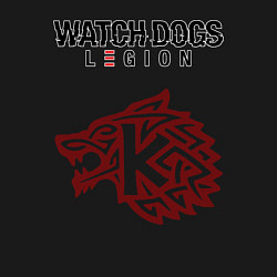 Свитшот хлопковый мужской Преступность Watch Dogs Legion, цвет: черный — фото 2