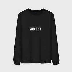Свитшот хлопковый мужской The Weeknd, цвет: черный