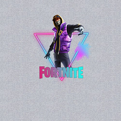 Свитшот хлопковый мужской Фортнайт, цвет: меланж — фото 2