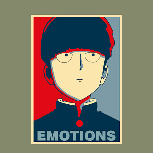 Мужской свитшот Mob Emotions Z / Авокадо – фото 3