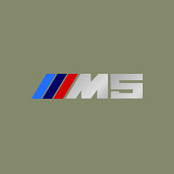 Свитшот хлопковый мужской BMW M5, цвет: авокадо — фото 2