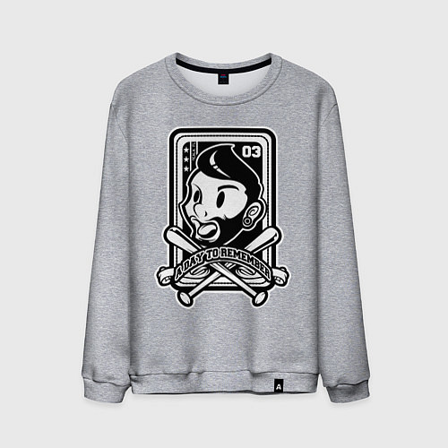 Мужской свитшот A day to remember / Меланж – фото 1