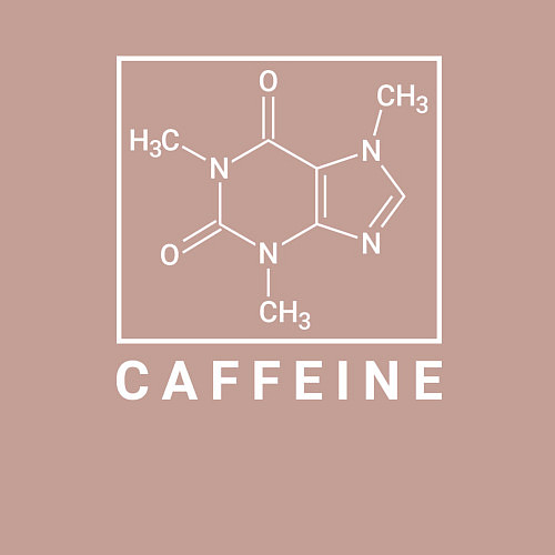 Мужской свитшот Структура Кофеина / Пыльно-розовый – фото 3