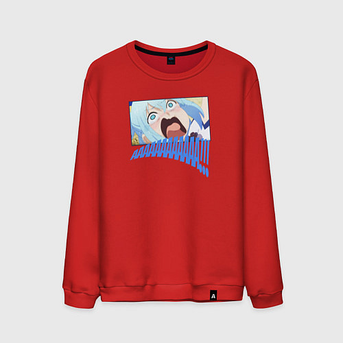 Мужской свитшот Aqua / Красный – фото 1