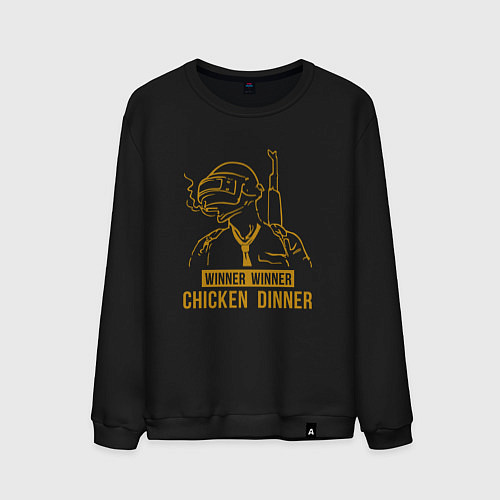 Мужской свитшот PUBG / Черный – фото 1