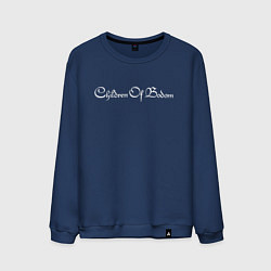Свитшот хлопковый мужской Children of Bodom Logo Z, цвет: тёмно-синий