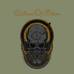 Свитшот хлопковый мужской Children of Bodom Z, цвет: авокадо — фото 2