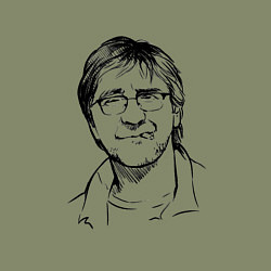 Свитшот хлопковый мужской Юрий Шевчук ДДТ, цвет: авокадо — фото 2