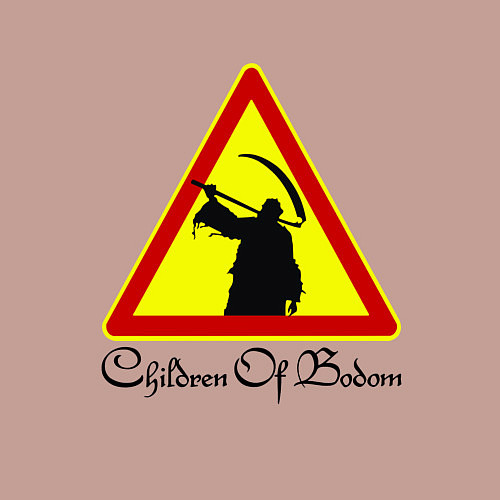 Мужской свитшот Children of Bodom Z / Пыльно-розовый – фото 3