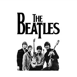 Свитшот хлопковый мужской The Beatles, цвет: белый — фото 2