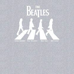 Свитшот хлопковый мужской The Beatles, цвет: меланж — фото 2