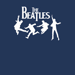 Свитшот хлопковый мужской The Beatles, цвет: тёмно-синий — фото 2