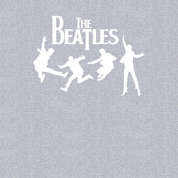 Свитшот хлопковый мужской The Beatles, цвет: меланж — фото 2
