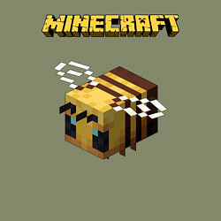 Свитшот хлопковый мужской Minecraft, цвет: авокадо — фото 2